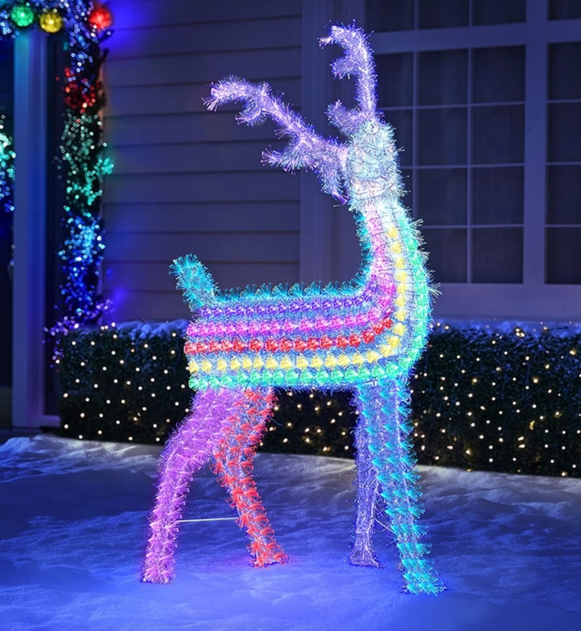 The 4′ Deer Light Sculpture | Christmas