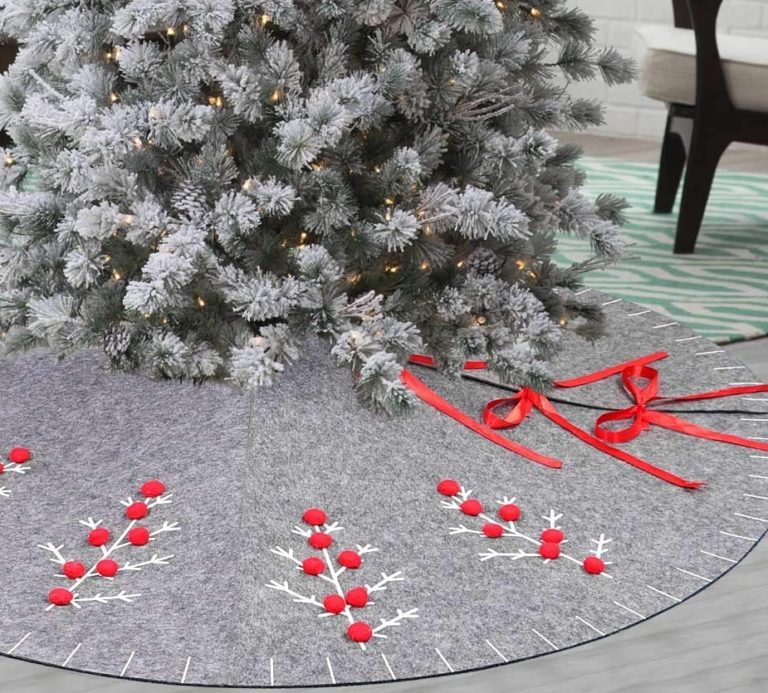 Christmas Felt Tree Skirt | Christmas