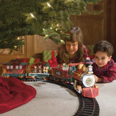 Holiday Santa Express Christmas Train Set