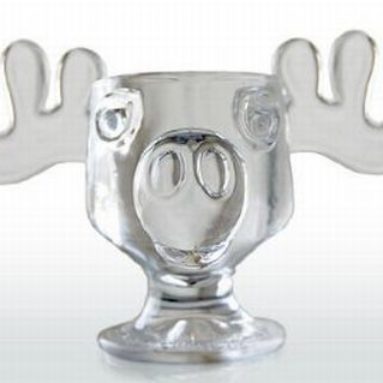Glass Moose Mug