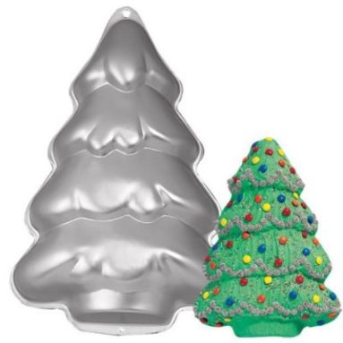 Cake Pan: Step-By-Step Holiday Tree/Christmas Tree