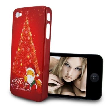 Santa Claus Hard Case For iPhone 4