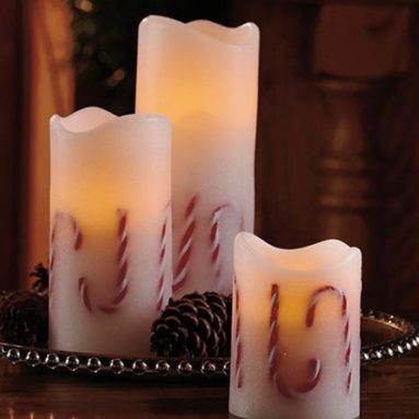 Christmas Table Decor Candlelights