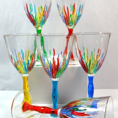 Authentic Italian Wine Glasses