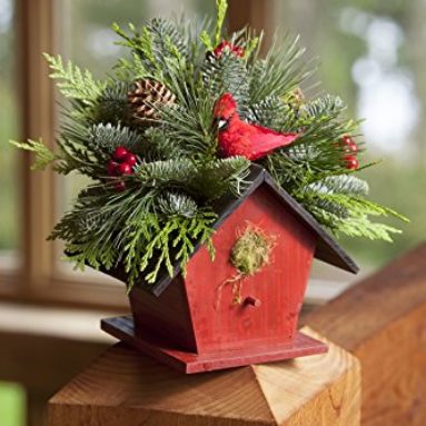 Birdhouse Centerpiece