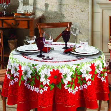 Christmas  round tablecloth