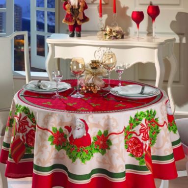 Christmas tablecloth