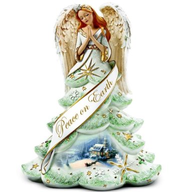Christmas Angel Of Peace Figurine