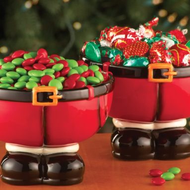 Christmas Santa Pants Jolly Belly Bowls