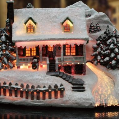 Christmas Snow Village