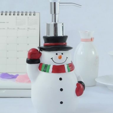 Christmas Snowman Soap Dispenser/Lotion Dispenser