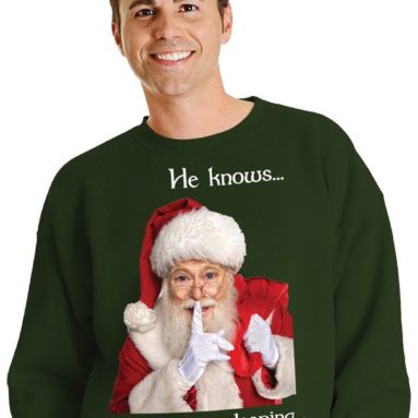 Digital Dudz Santa Ugly Christmas Sweatshirt