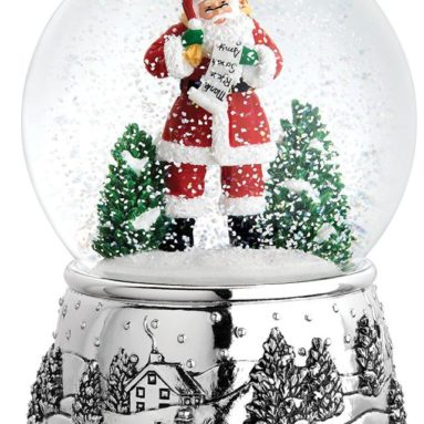 Classic Christmas Large Globe Ornament