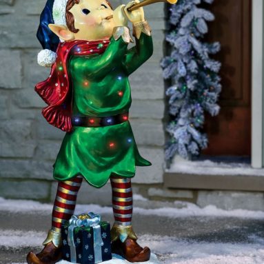 The Holiday Heralding Twinkling Elf