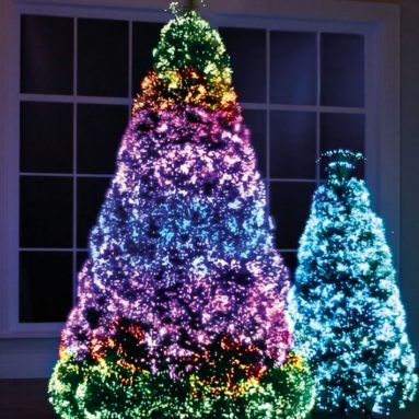 The Northern Lights Christmas Trees