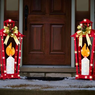 The Flickering Flame Holiday Lanterns