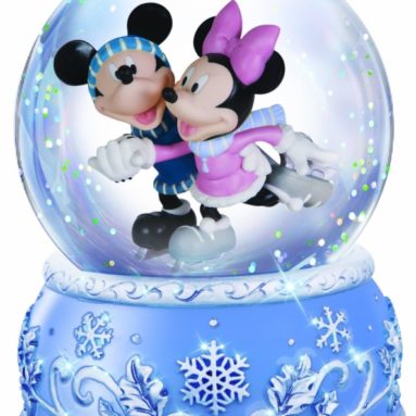 Disney Mickey and Minnie Ice Skating Waterball
