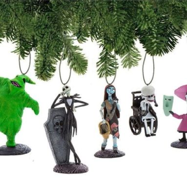 Disney Nightmare Before Christmas Ornament Set