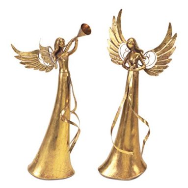 Elegant Antique Gold Angels