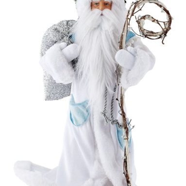 Forest Frost by Large Santa Figurine
