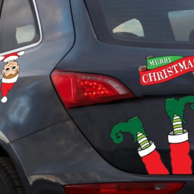 Hilarious Christmas Automobile Decoration