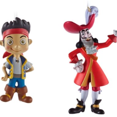 Jake and The Neverland Pirates Captain Hook Christmas Ornaments