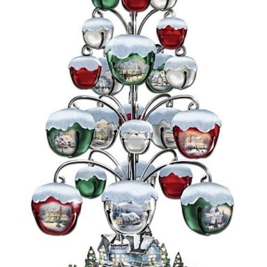 Jingle All The Way Bell Ornament Tabletop Christmas