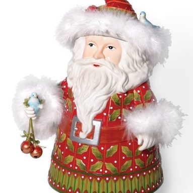 Krinkles Santa Cookie Jar