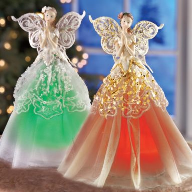 LED Color Changing Heavenly Angel Decoration