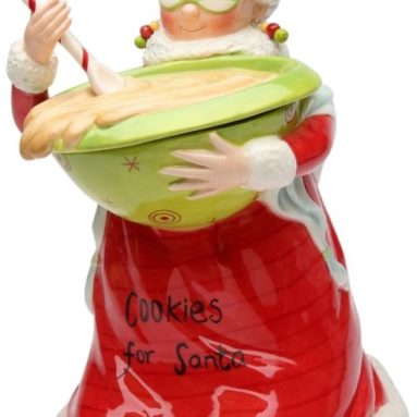 Mrs. Claus Cookie Jar