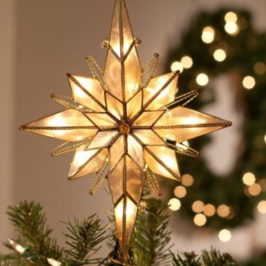 Multi Point Bethlehem Star Tree Topper