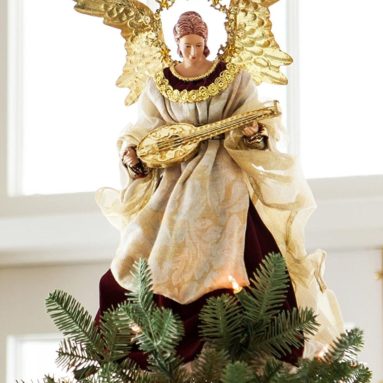 Noel Angel Christmas Tree Topper