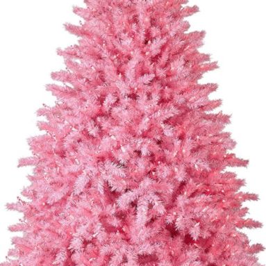 Pink Artificial Christmas Tree