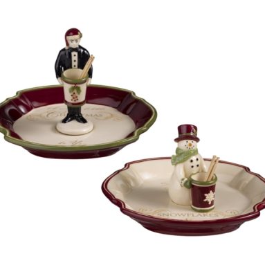 Road Deck the Halls Olive Tray with Toothpick Holder