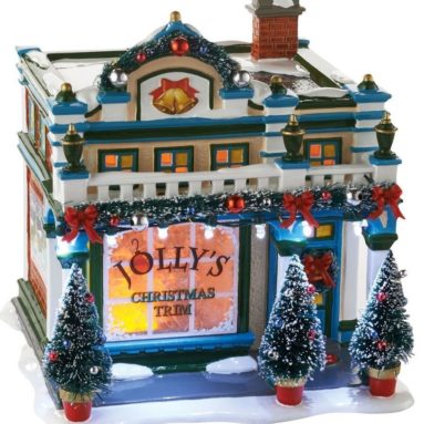 Snow Village, the Sounds of Christmas Ceramic House