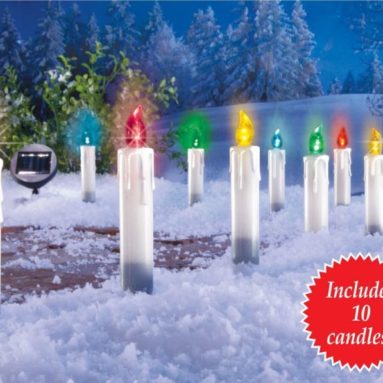 Solar Candle Color Changing Pathlights