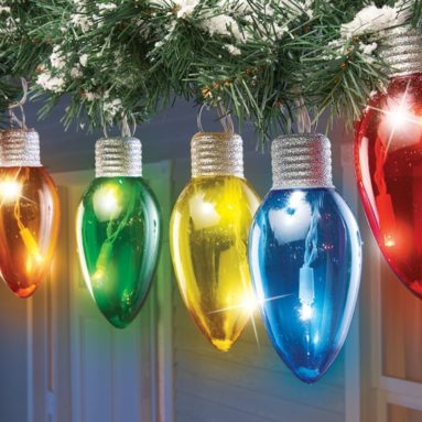 Solar Multi Color Holiday Bulbs Light String