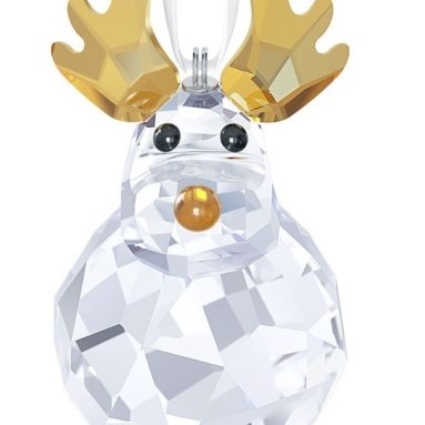 Swarovski 2015 Rocking Reindeer Ornament