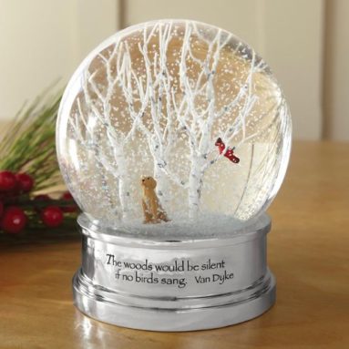 The Woods Snow Globe