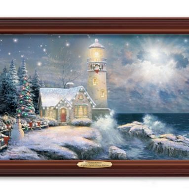 Thomas Kinkade Light Your Way Home Wall Decor