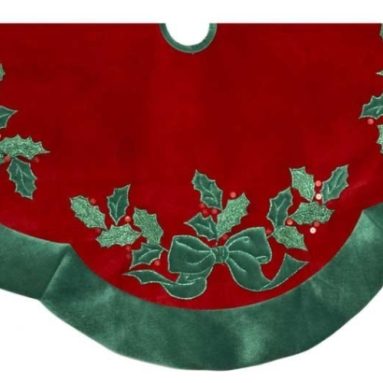 Velvet Red Treeskirt