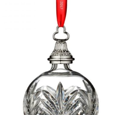 Waterford Crystal 2017 Times Square Gift Of Kindness Ball Ornament