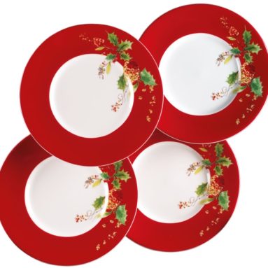 Winter Song Dessert Plates