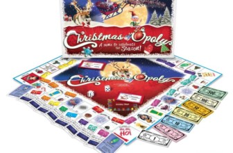 Christmas-opoly – a board game for Christmas time