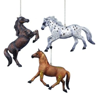 Animal Planet Resin Horse Ornaments