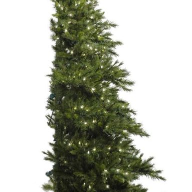 Vickerman Pine Half Tree Lights Christmas Tree