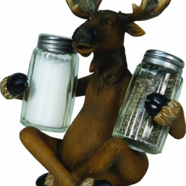 Moose Salt & Pepper Shaker Set