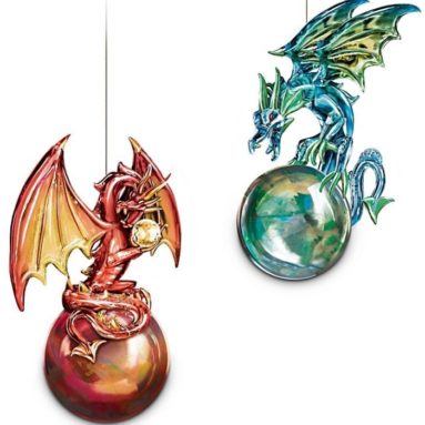 Mythic Reflections Ornament Collection