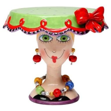 Babs Ceramic Cake Stand