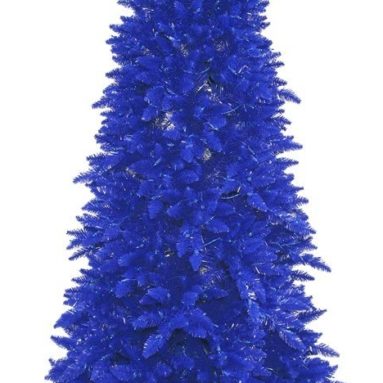 Navy Ashley Spruce 250 Blue Lights Christmas Tree